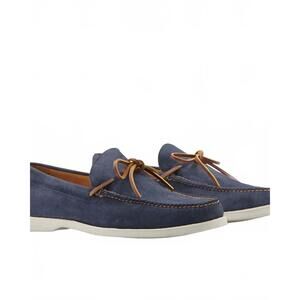 NEW PETER MILLAR men's excursionist boat shoe in navy